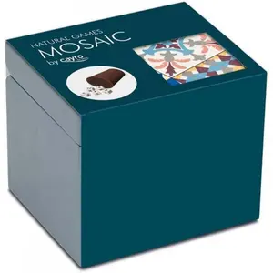 Wooden mosaic box gobletedos poker Cayro image-2