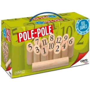 Wooden pole-pole skill games Cayro image-0