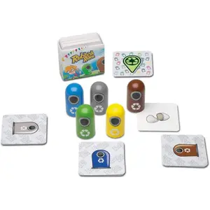 Geometric wooden nesting puzzle Cayro Eco image-1