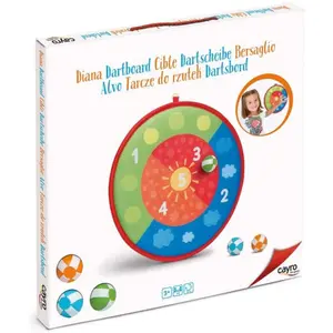 Harmless velcro dart game with sun and numbers Cayro image-0