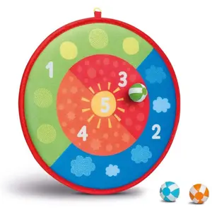 Harmless velcro dart game with sun and numbers Cayro image-1