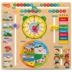 Wooden learning calendar figurine Cayro image-0