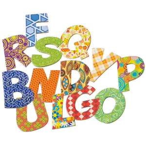 Set of 60 magnetic letters educational games Cayro image-1