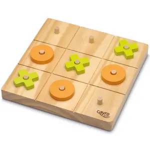 Educational wooden games Cayro Eco Tic Tac Toe image-1