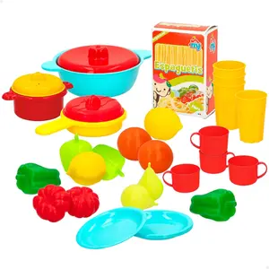 Kitchen and food box 31 pieces CB Toys image-1