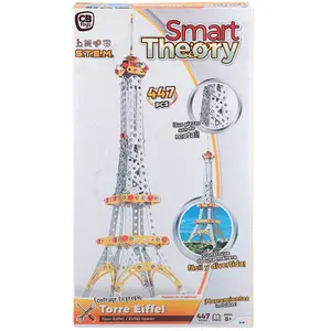 Set di costruzioni in metallo 447 pezzi CB Toys Tour Eiffel image-1