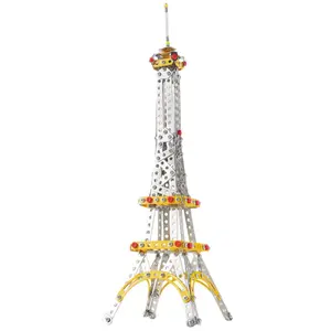 Set di costruzioni in metallo 447 pezzi CB Toys Tour Eiffel