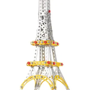 Set di costruzioni in metallo 447 pezzi CB Toys Tour Eiffel image-2