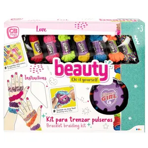Bracelet creation kit with braider CB Toys Beauty image-0