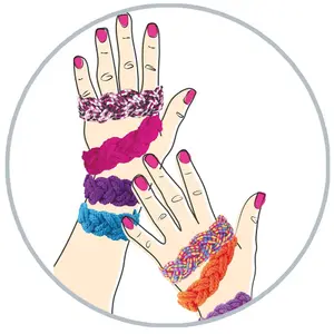 Bracelet creation kit with braider CB Toys Beauty image-2