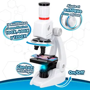 Educational microscope games with magnification light CB Toys image-2
