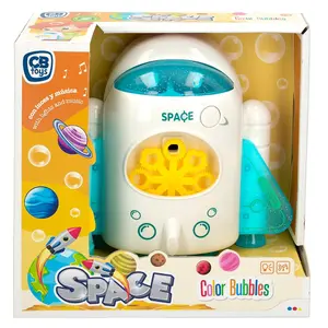 Outdoor games spaceship with soap bubbles, lights and music CB Toys image-0
