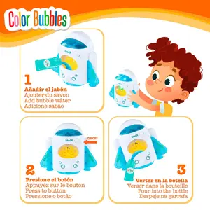 Outdoor games spaceship with soap bubbles, lights and music CB Toys image-2