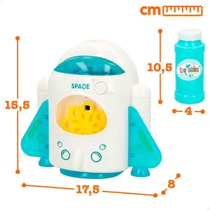 Outdoor games spaceship with soap bubbles, lights and music CB Toys image-3