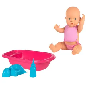 Doll with bathroom accessories CB Toys image-0