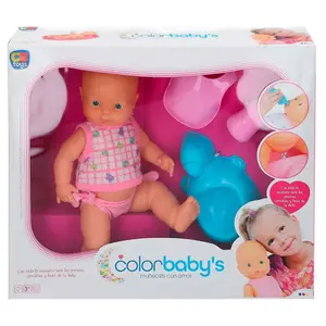 Doll with bathroom accessories CB Toys image-1