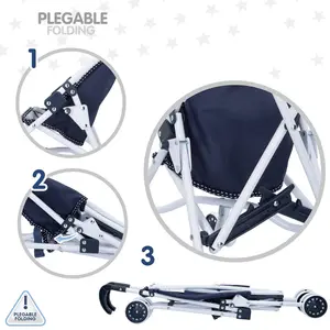 Classic folding doll stroller CB Toys image-5