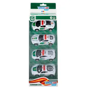 Set of 4 metal guardia civil cars CB Toys Speed&go échelle 1:43 image-0