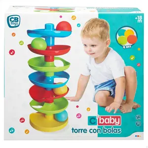 Tower with sliding balls preschool CB Toys image-1