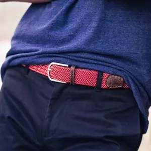 Elastische gevlochten riem Billybelt La mexico image-1