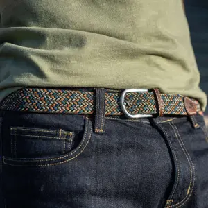 Elastische gevlochten riem Billybelt La moscou image-2