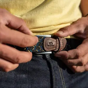 Elastische gevlochten riem Billybelt La osaka image-2