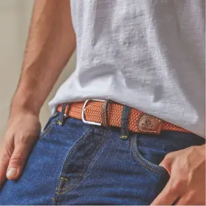 Elastische gevlochten riem Billybelt La santa fe image-1
