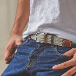 Elastische gevlochten riem Billybelt La ostuni image-1