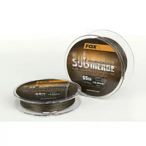 Braided wire Fox Submerge Dark Camo 25lb/0.16mm 600m image-1