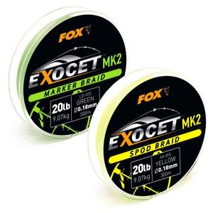 Fil tressé Fox Exocet MK2 Spod 0.18mm/20lb x300m image-1