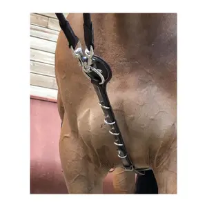 Coleira de caça de cinco pontos e martingale para cavalos Jump'In image-2