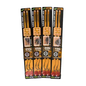 Piè di pagina Fox 20lb Curve Short Ready Rigs Gravelly Brown taille 6 image-0