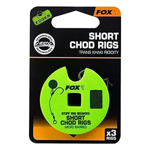 Monofilament Fox 30lb Short Chod Rig Barbed taille 4 image-3