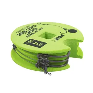 Monofilamento Fox 25lb Short Chod Rig Barbed taille 6 image-0