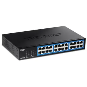 Desktop-Switch mit 24 Ports Metallgehäuse TRENDnet Gigabit image-2