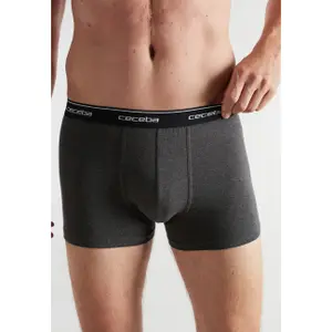 Unifarbene Boxershorts Ceceba (x4) image-3