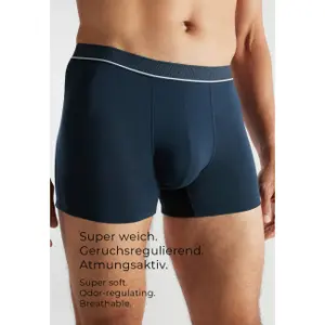 Unifarbene Boxershorts Ceceba (x2) image-3