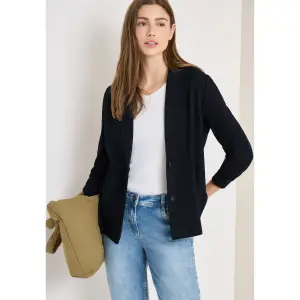 Women’s blazer with piped pockets Cecil image-1