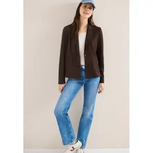 Women’s blazer with piped pockets Cecil image-1