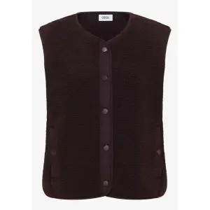 Sleeveless jacket for women Cecil NOS Matmix Teddy