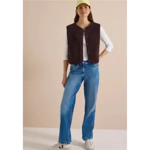 Sleeveless jacket for women Cecil NOS Matmix Teddy image-4