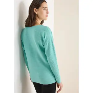 Women's round neck sweater Cecil Dolman image-3