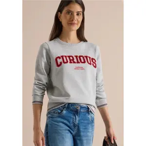 Women's Embroidered Sweatshirt Cecil TOS image-1