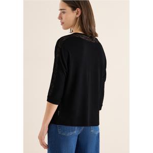 Langarmshirt Cecil Batwing Burnout image-2