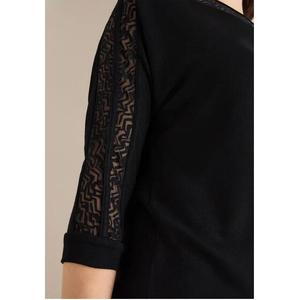 Langarmshirt Cecil Batwing Burnout image-3