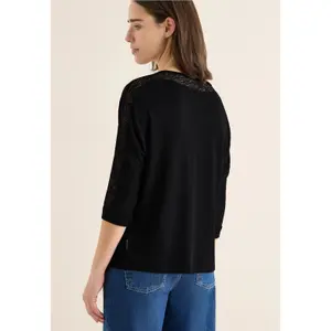 Women's long sleeve T-shirt Cecil Batwing Burnout image-3