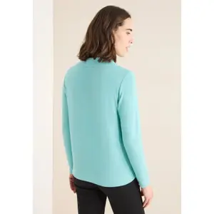 Women's hooded sweatshirt Cecil Cosy Melange image-3