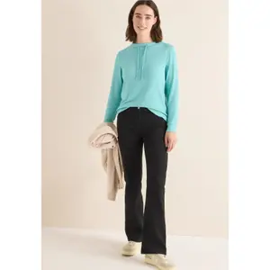 Women's hooded sweatshirt Cecil Cosy Melange image-4