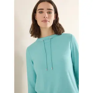 Women's hooded sweatshirt Cecil Cosy Melange image-6