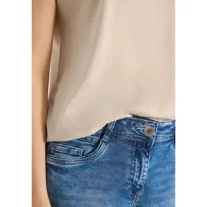 Dames-T-shirt Cecil Lace Shoulder image-4